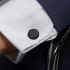 Chronobike Matt Black Cufflinks