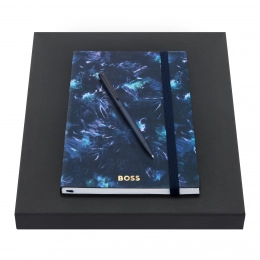 Set HUGO BOSS (ballpoint pen & note pad A5)