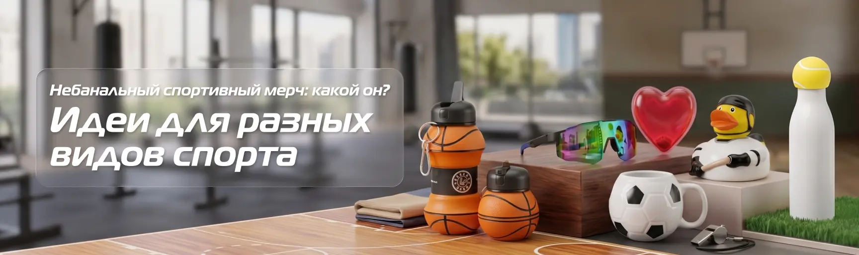 Небанальный спортивный мерч — подборка для разных видов спорта