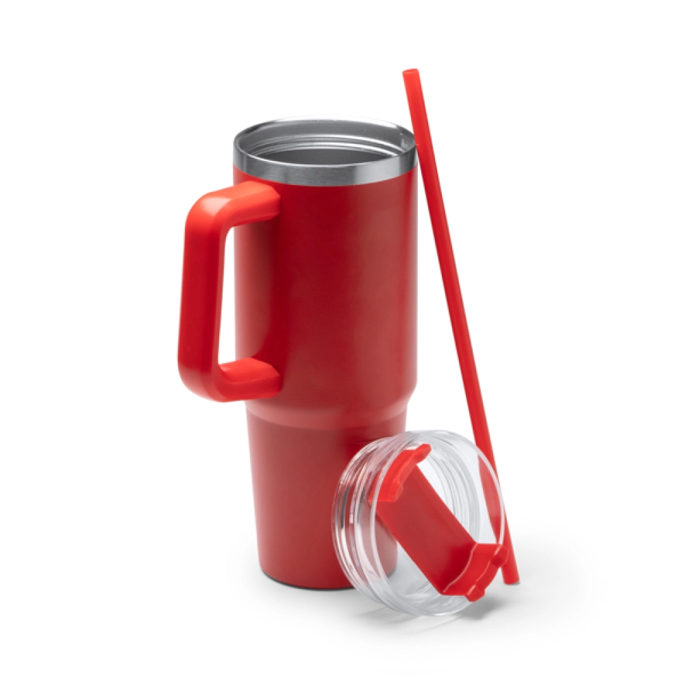 Термокружка KRANSTON красная