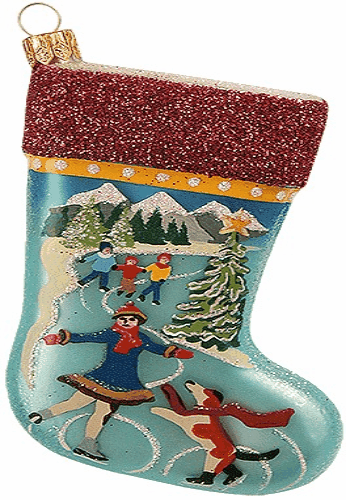 Елочная игрушка Рождественский носок