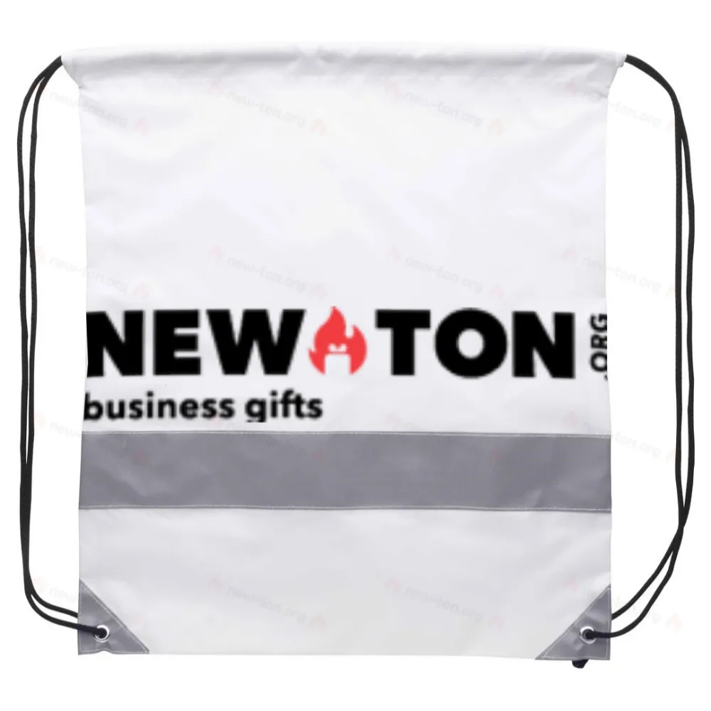 Изготовленная на заказ светоотражающая сумка на шнурке