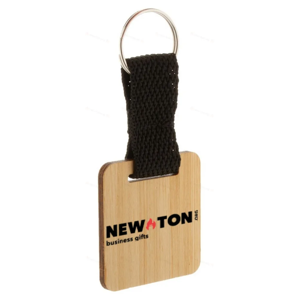 
                                            bamboo keyring, round
                                            