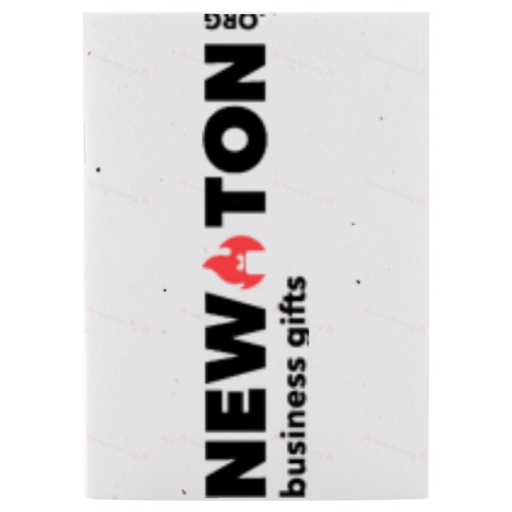 Блокнот из перерабатываемой бумаги на заказ