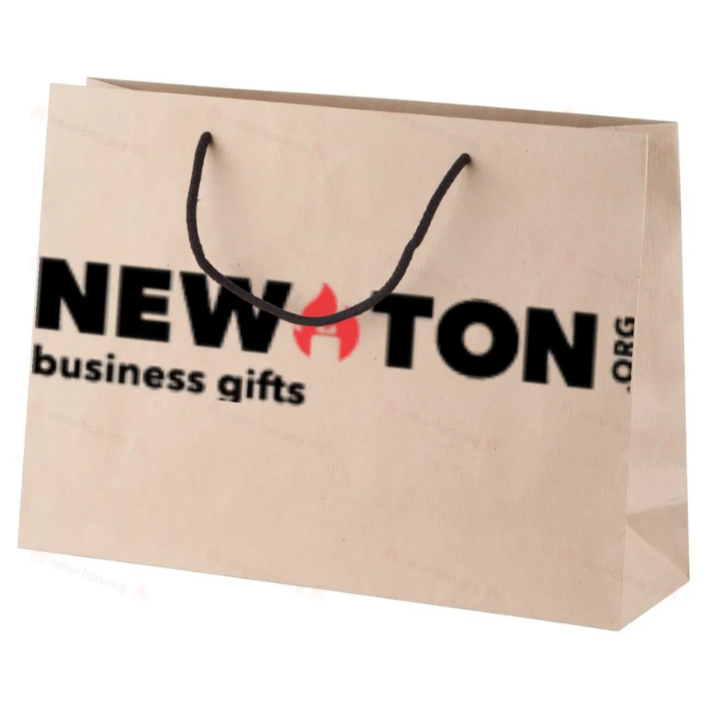 
                                            custom made paper shopping bag, horizontal
                                            