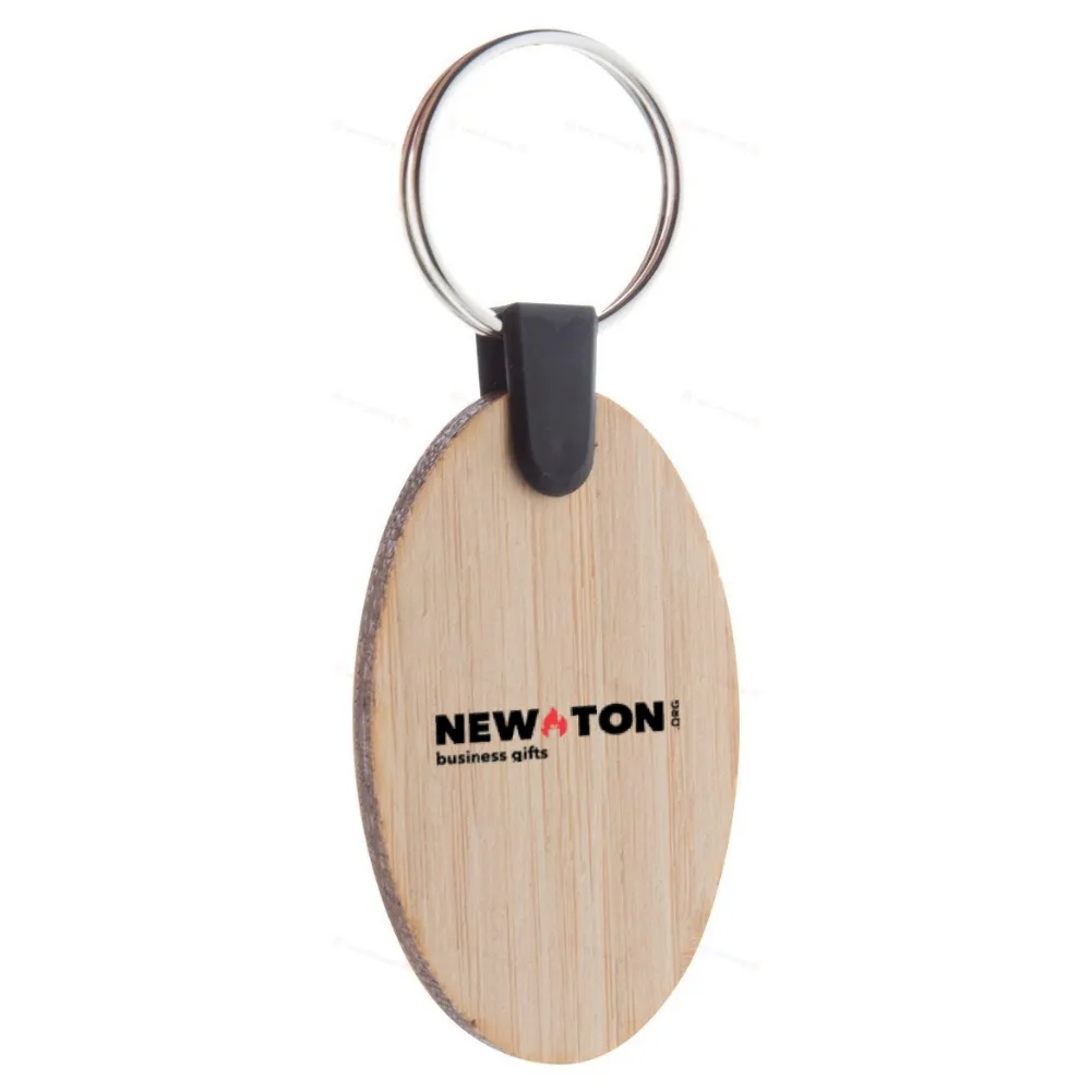 
                                                bamboo keyring, oval
                                                