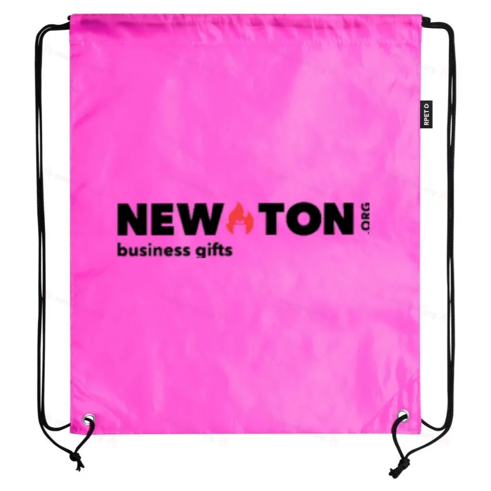 Сумка с затяжкой из переработанного полиэтилентерефталата (RPET)