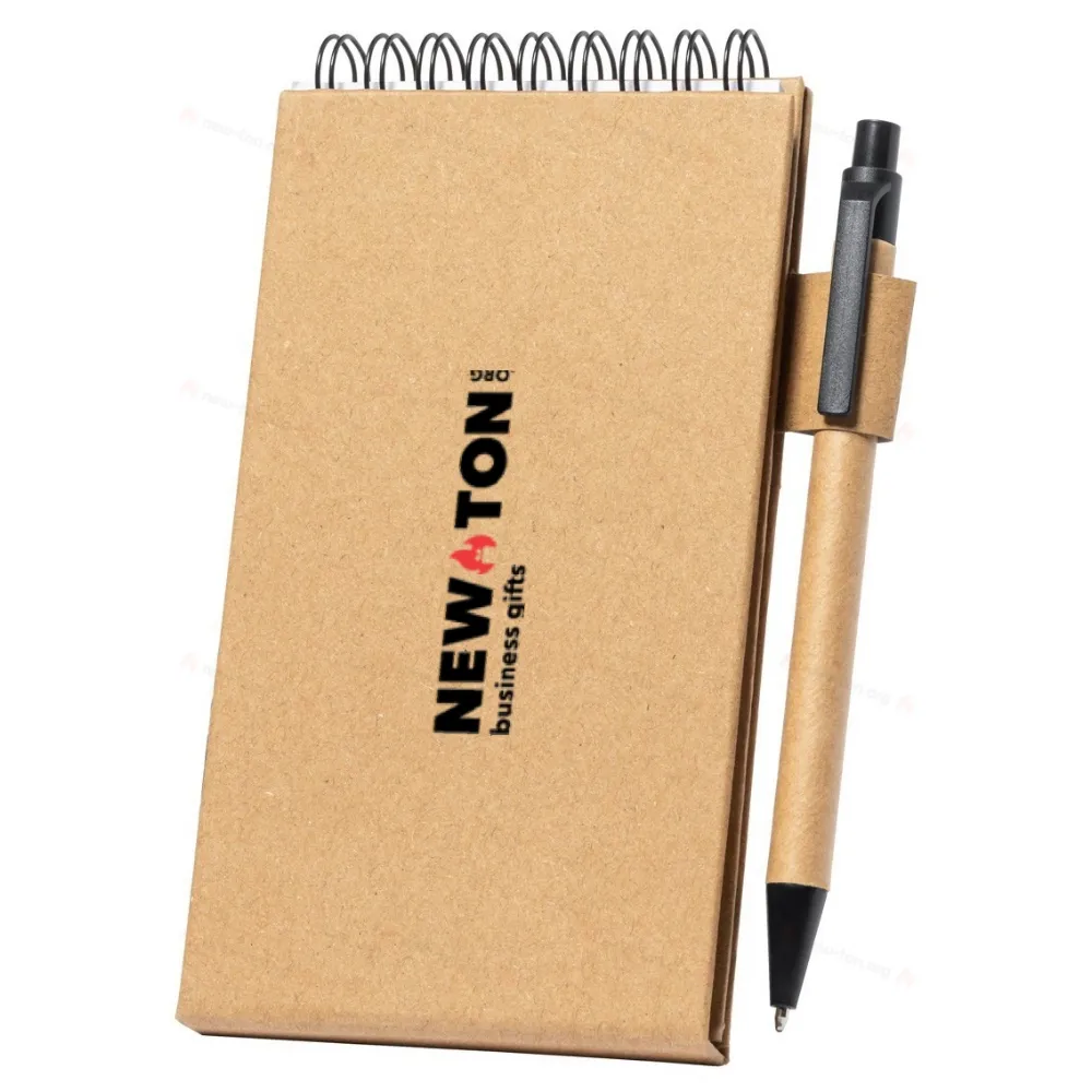 Блокнот со стикерами и ручкой