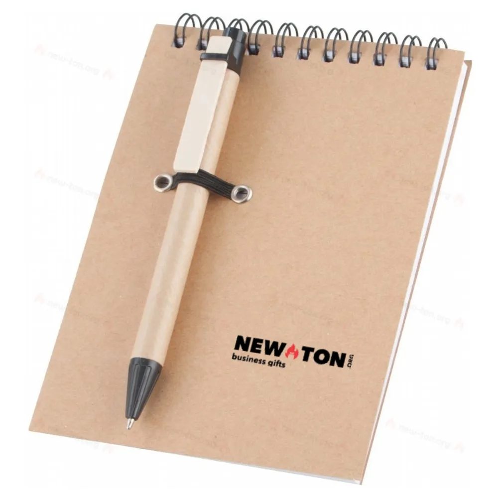 Блокнот с ручкой