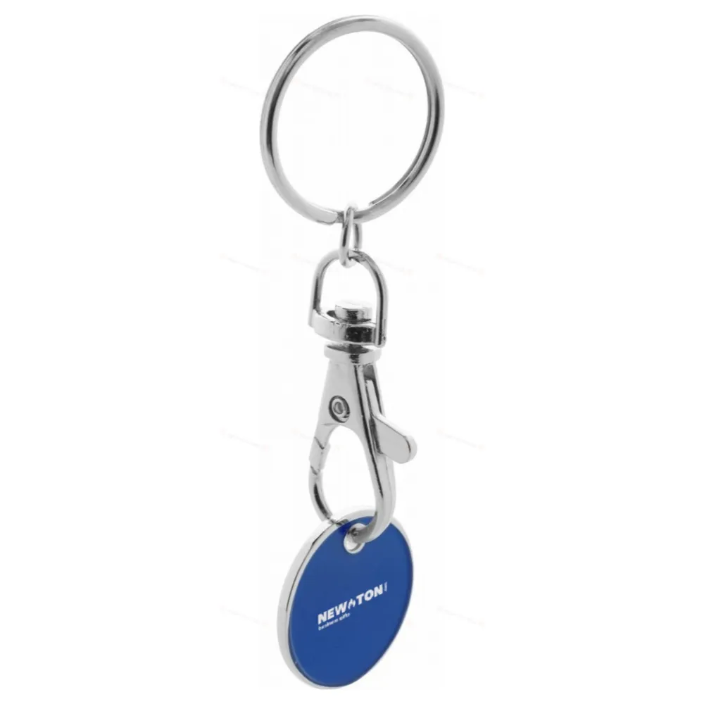 Trolley coin keyring