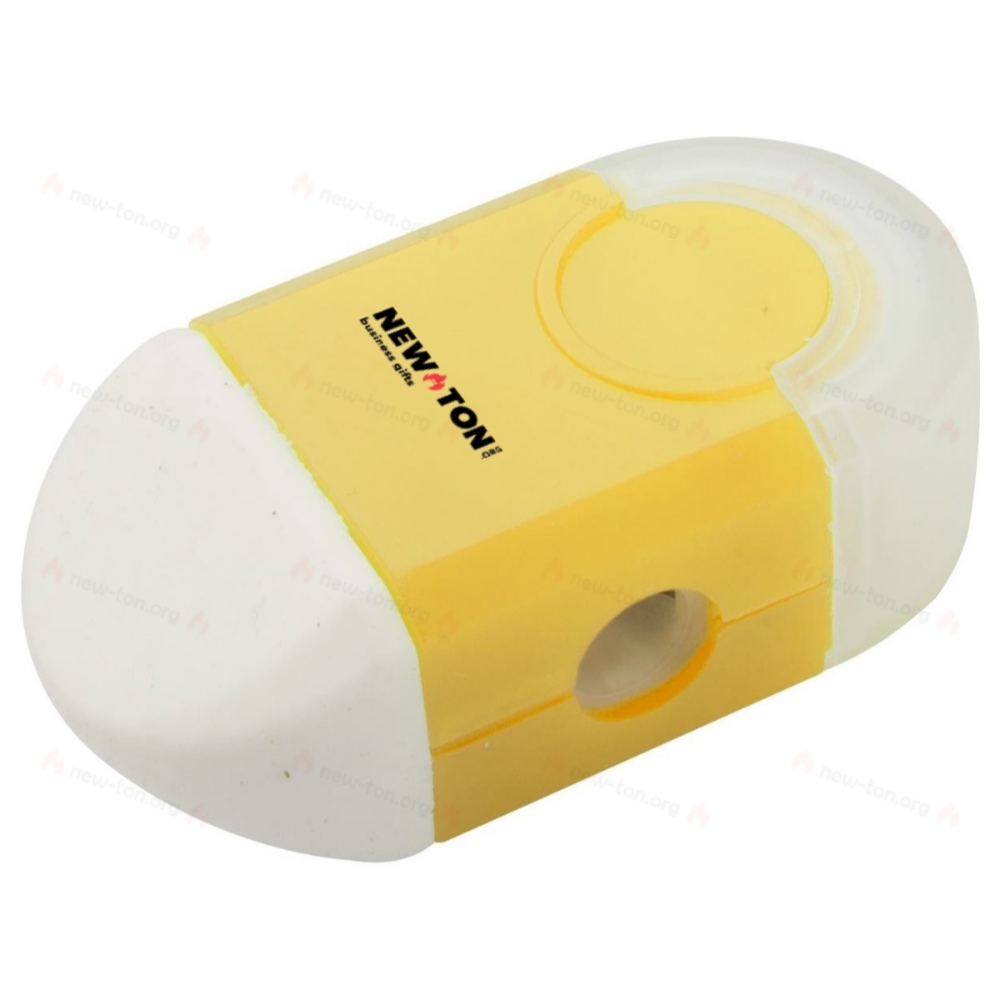 Sharpener with eraser Cafey