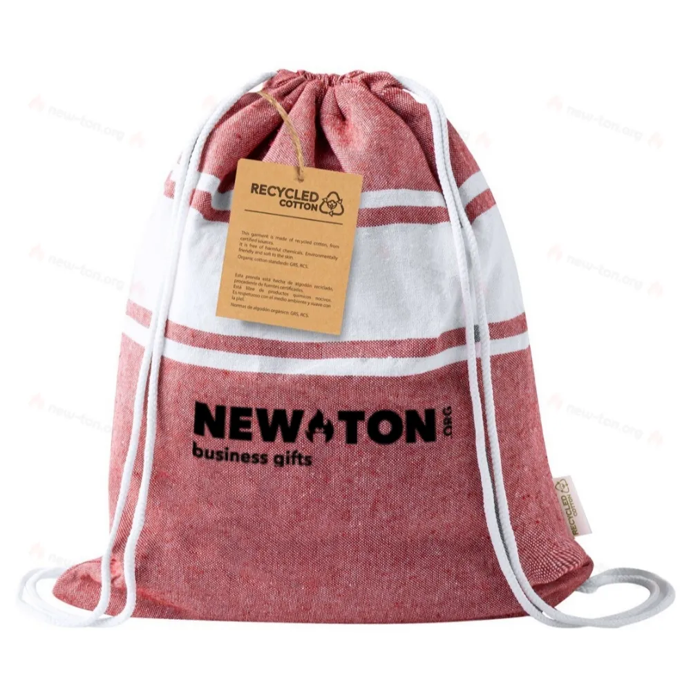 
                                            beach towel and drawstring bag
                                            
