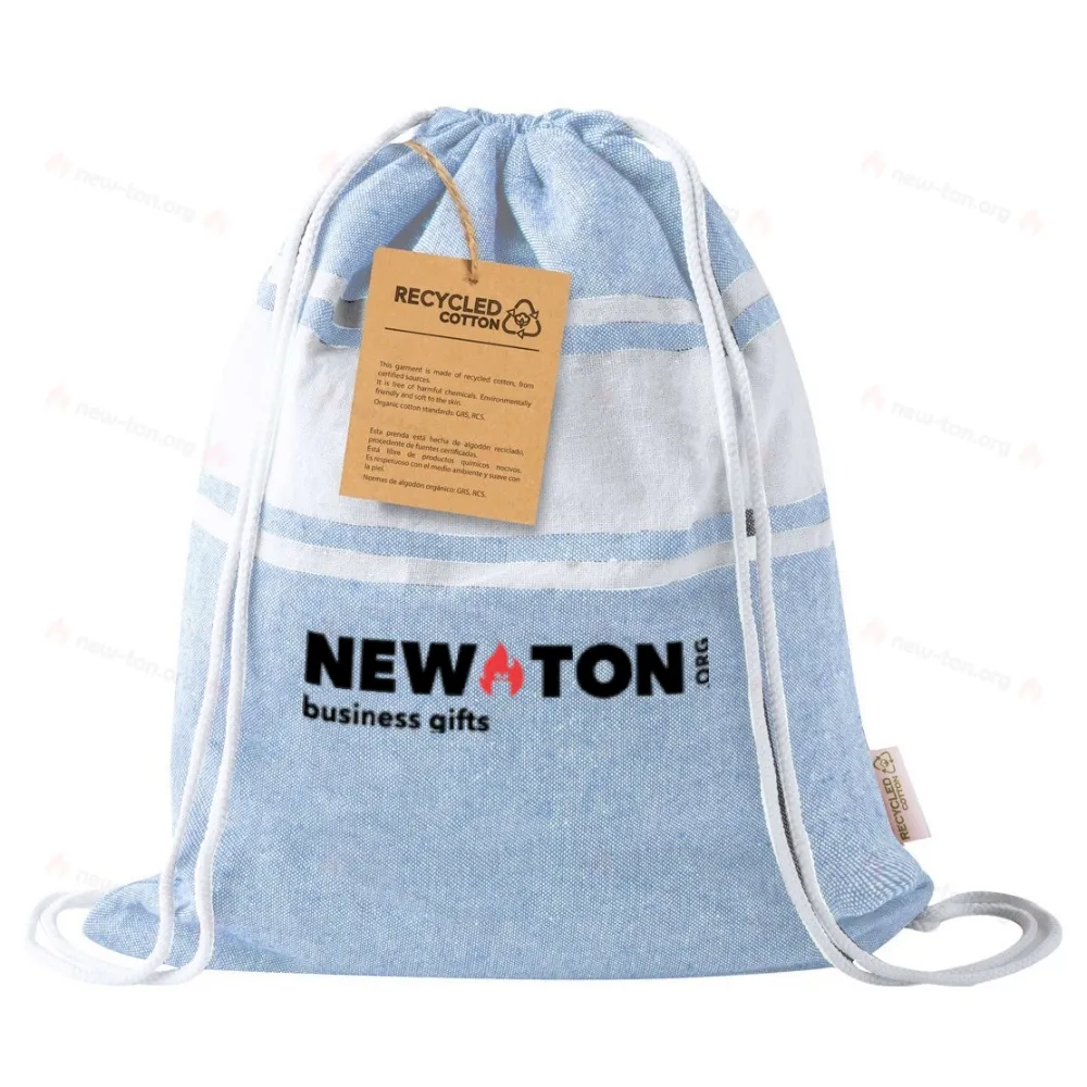 Пляжное полотенце и мешок-рюкзак