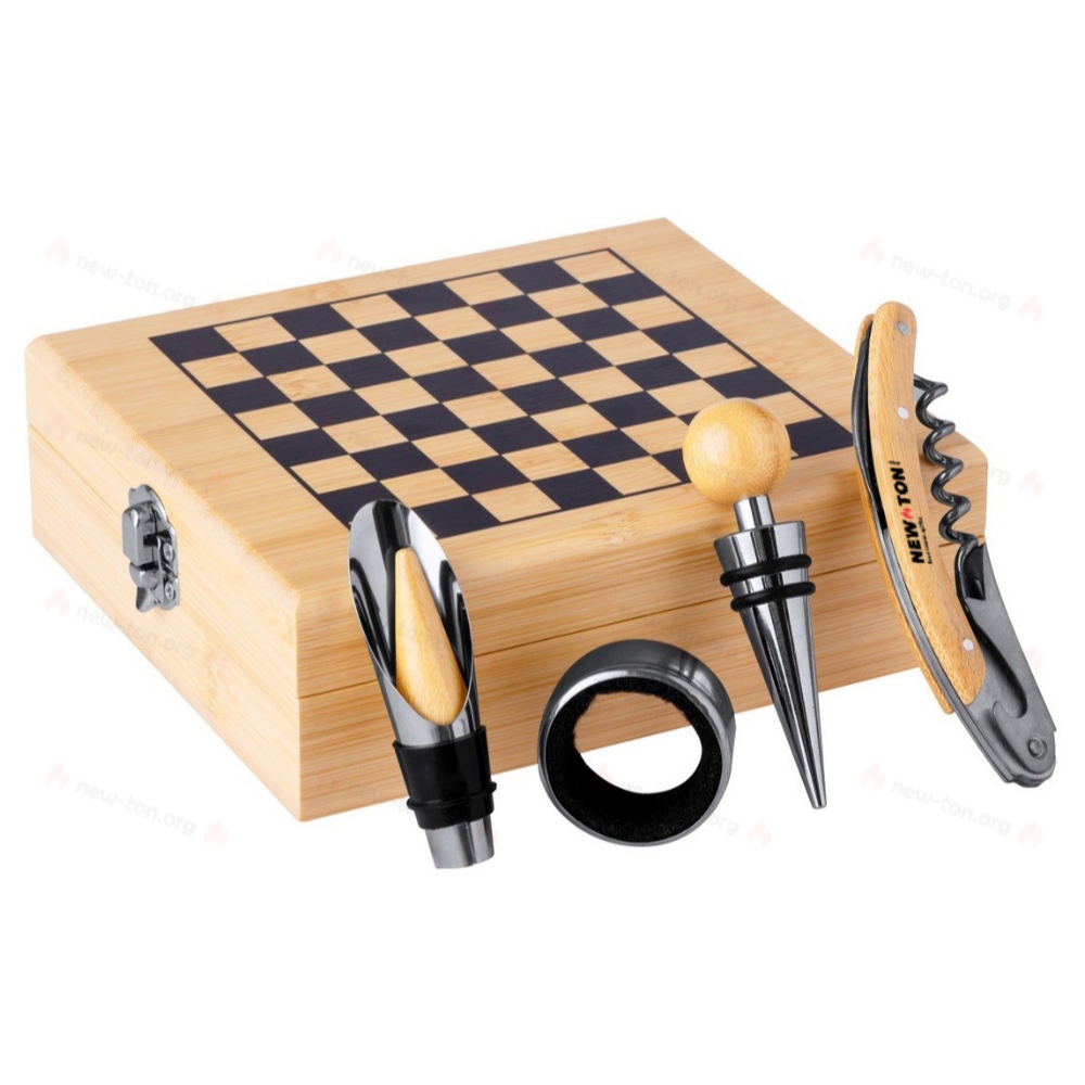 Шахматный винный набор