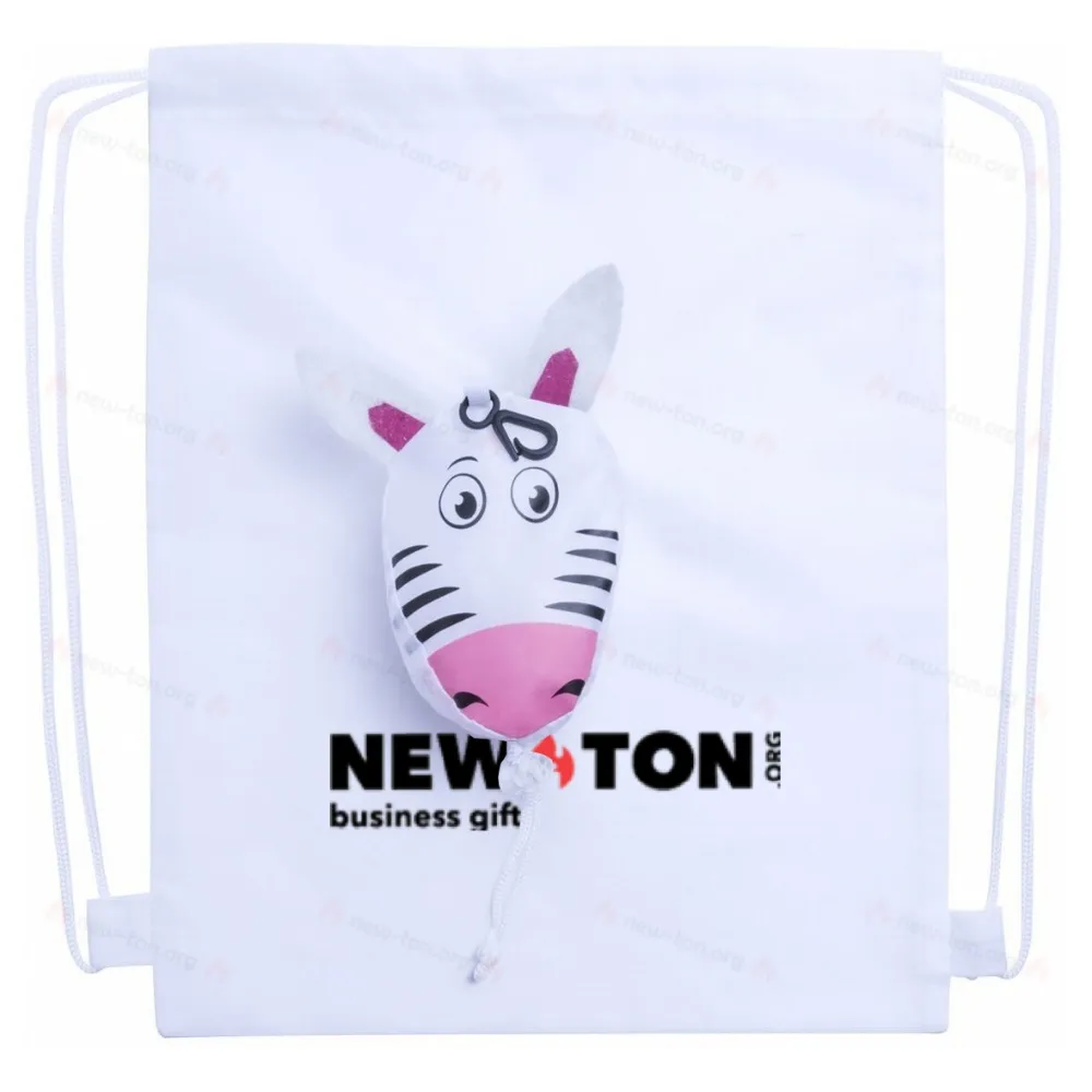 
                                                drawstring bag, zebra
                                                