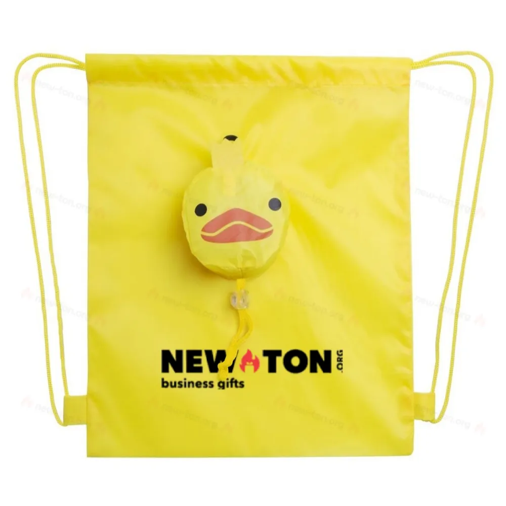 Сумка на шнурке, утка