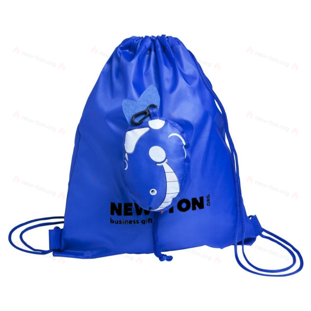 Сумка на шнурке, кит