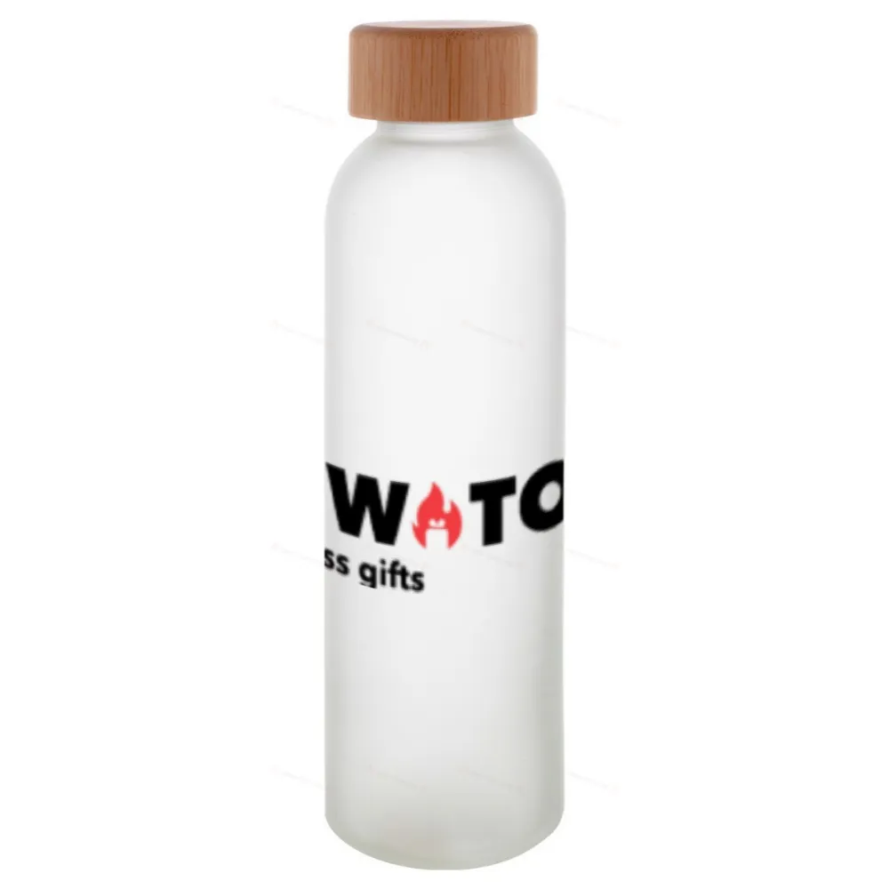 Стеклянная спортивная бутылка