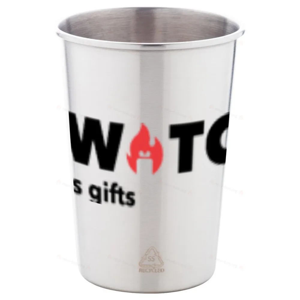 Переработанный нержавеющий стальной стакан