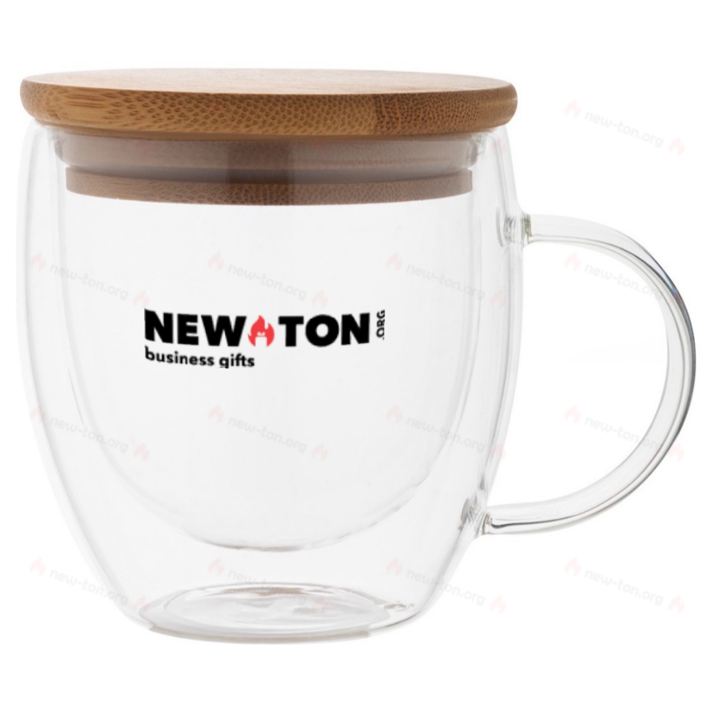 стеклянная термокружка