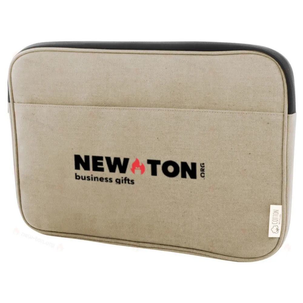 сумка для ноутбука из переработанного хлопка