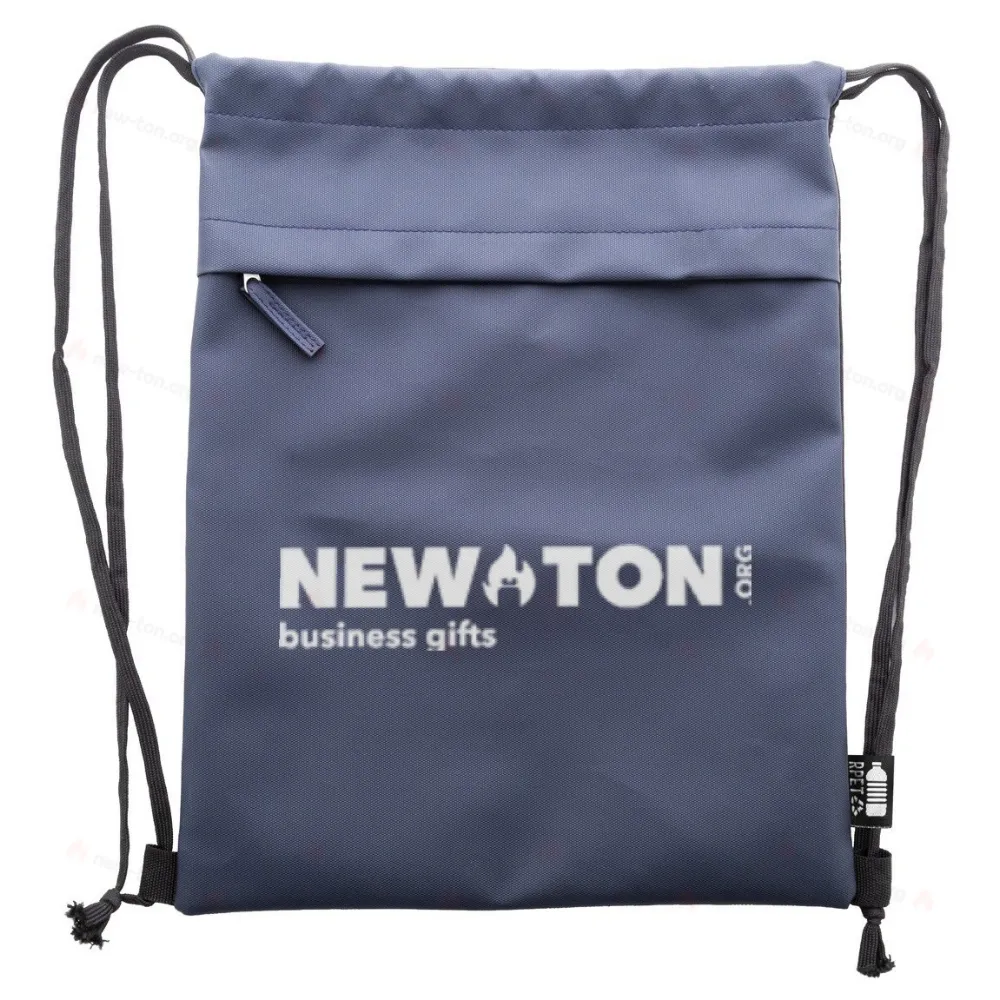 Сумка на завязках из переработанного пластика (RPET)