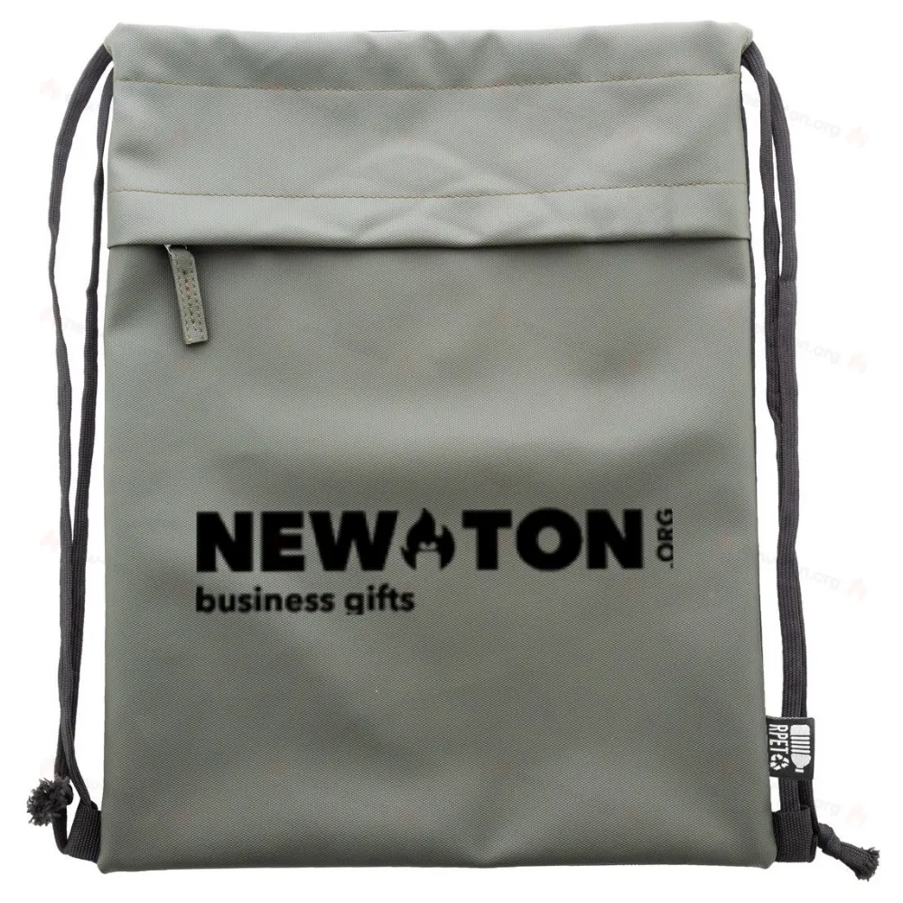 Сумка на завязках из переработанного пластика (RPET)