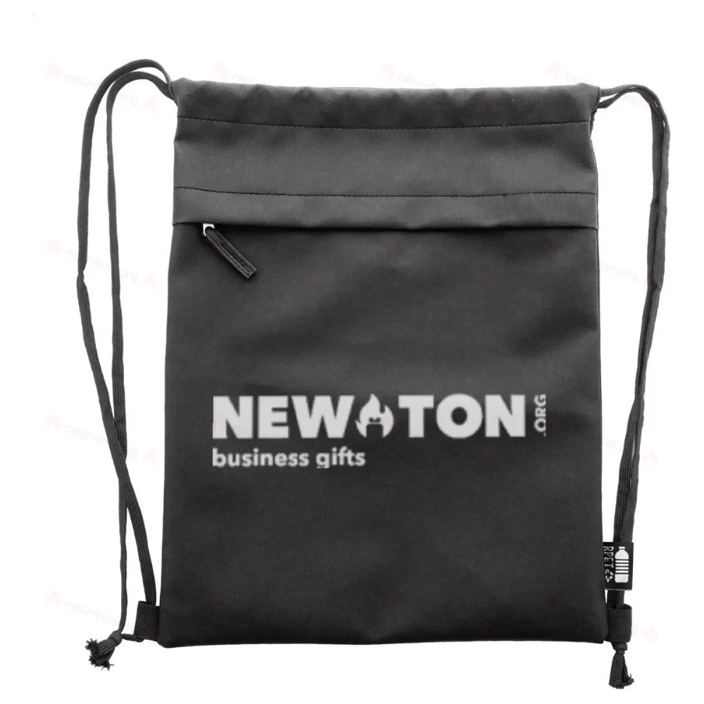 Сумка на завязках из переработанного пластика (RPET)