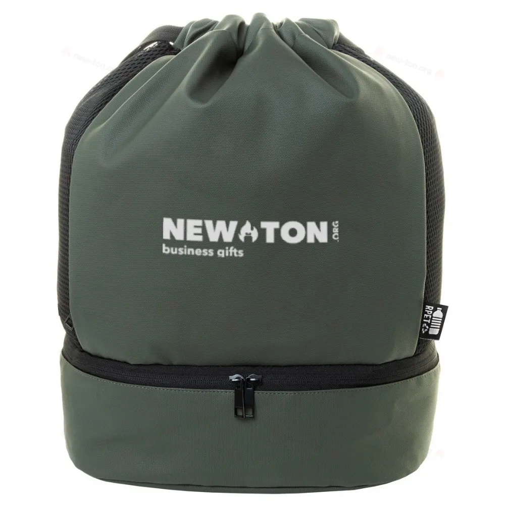 Сумка на завязках из переработанного пластика (RPET)