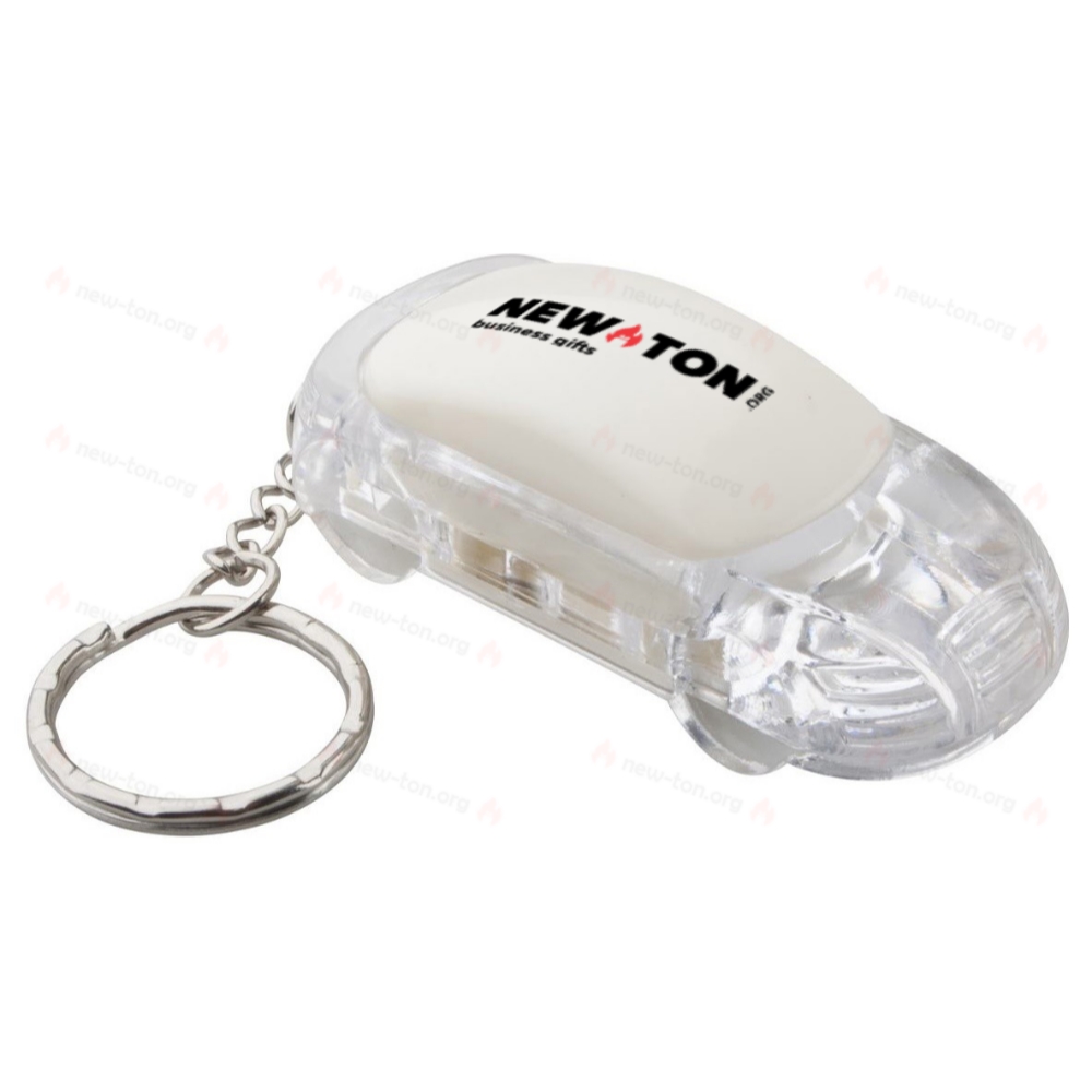 Пластиковый брелок в форме автомобиля