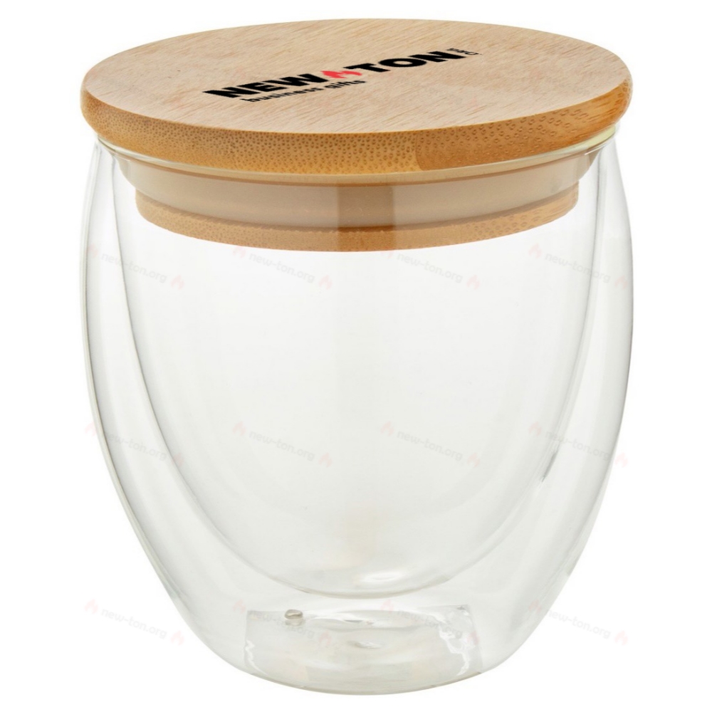 Стеклянная термокружка