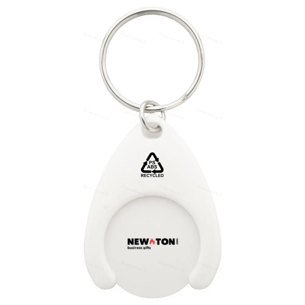
                                            RABS trolley coin keyring
                                            