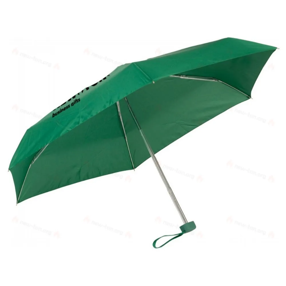 
                                            Aluminium mini pocket umbrella POCKET, green
                                            