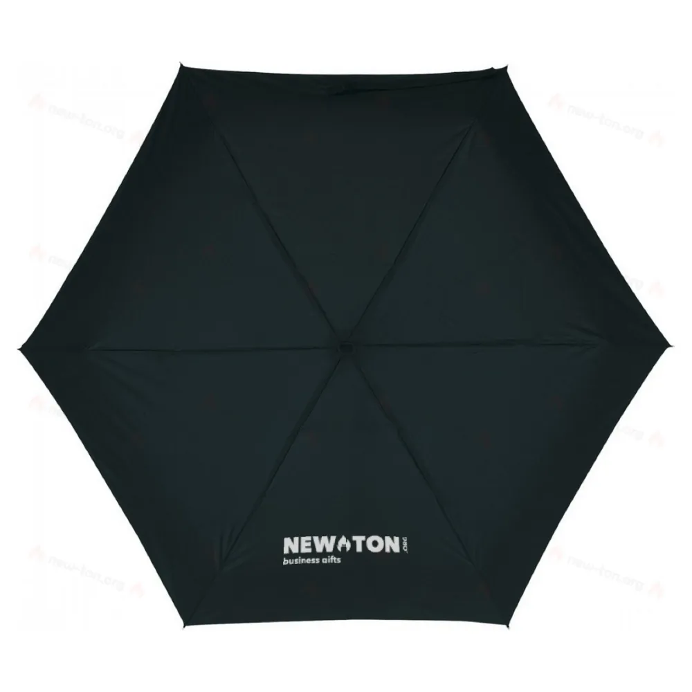 
                                            Aluminium mini pocket umbrella POCKET, black
                                            