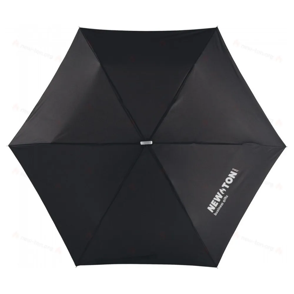 
                                            Super slim mini pocket umbrella FLAT, black
                                            
