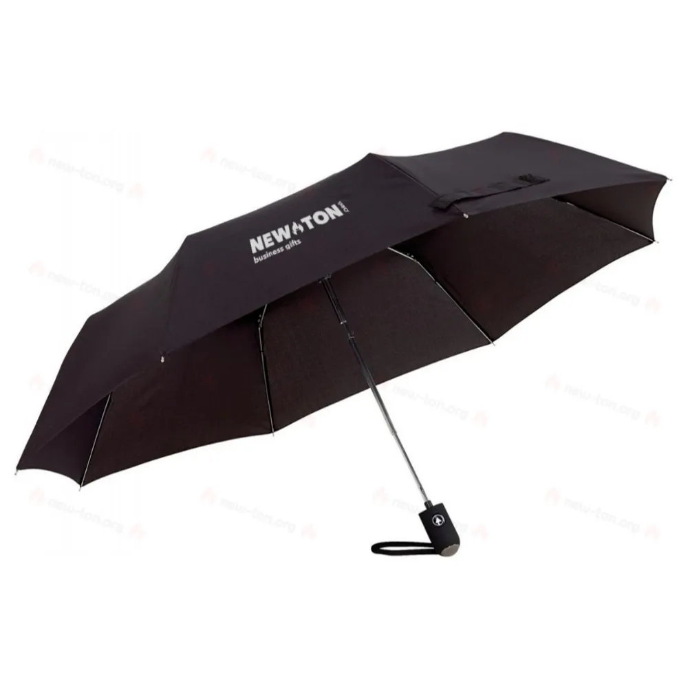 Автоматический складной зонт COVER, черный
