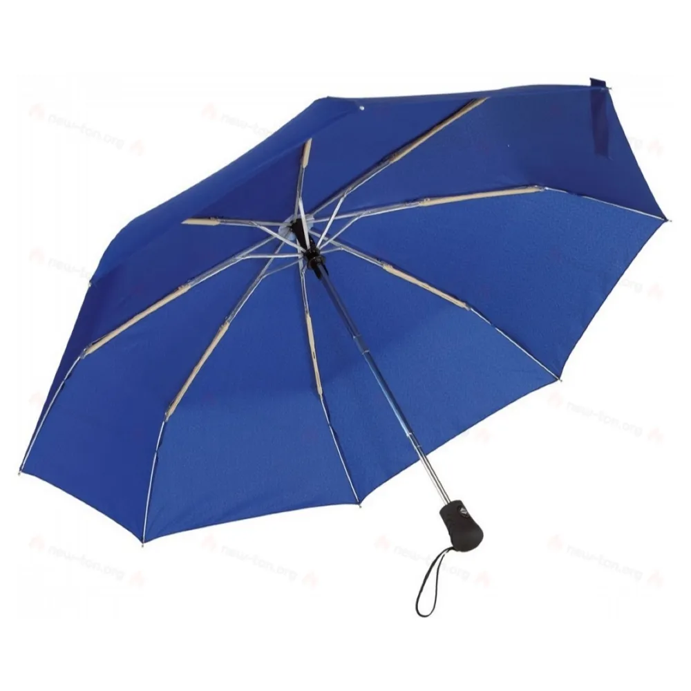 
                                            Automatic open/close, windproof pocket umbrella BORA, blue
                                            