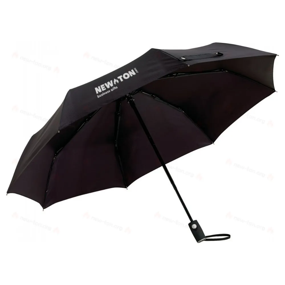 
                                            Automatic windproof pocket umbrella ORIANA, black
                                            