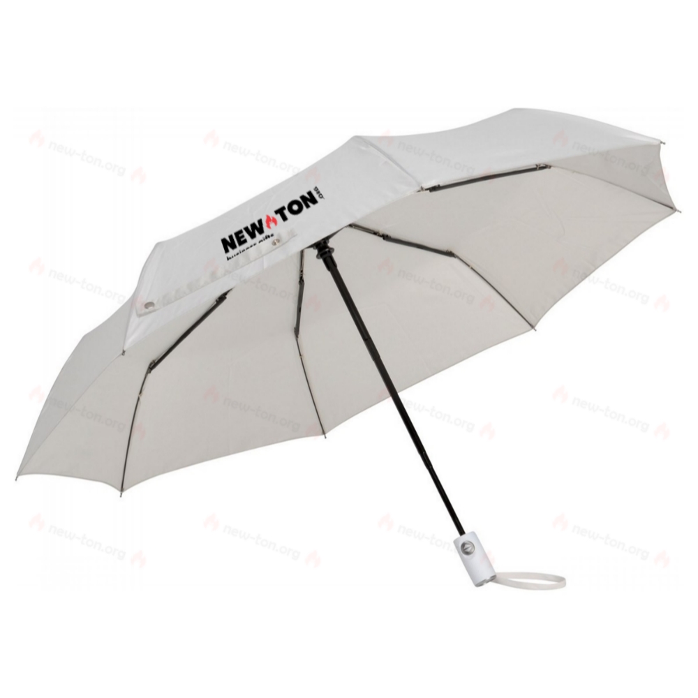 Автоматический складной зонт ORIANA, жемчужно-серый