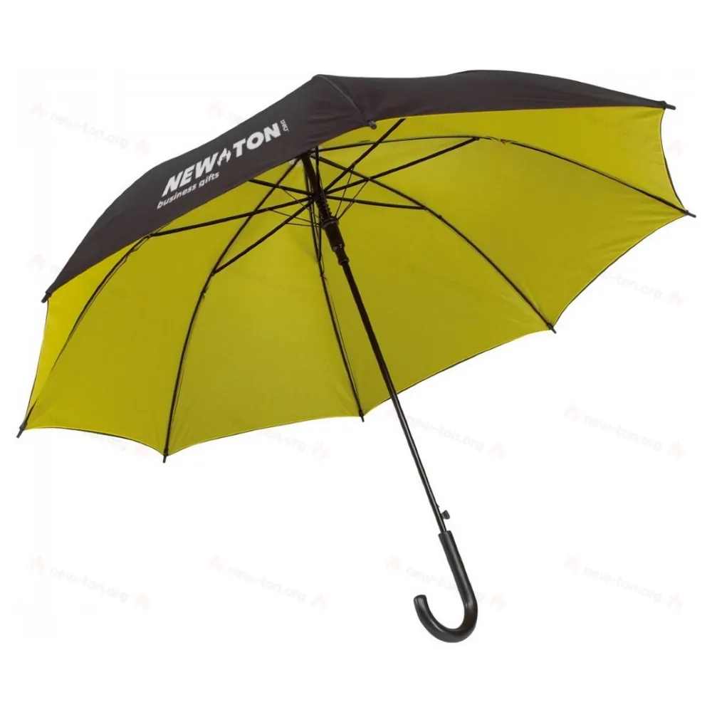 Автоматический зонт DOUBLY, черный, желтый