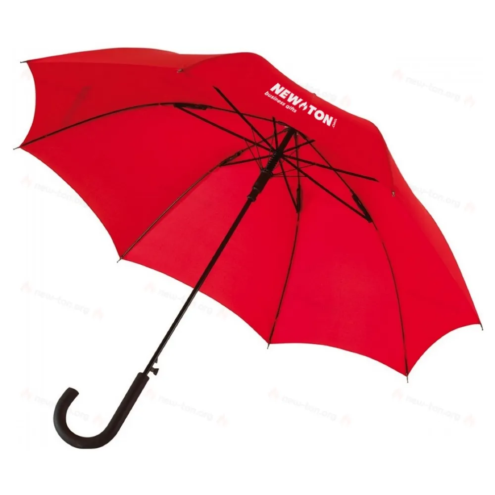 
                                            Automatic windproof stick umbrella WIND, red
                                            