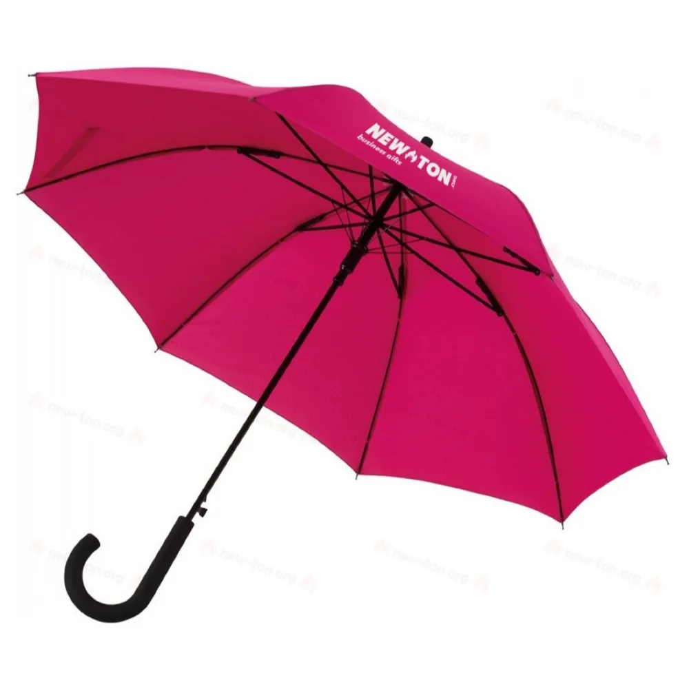 
                                            Automatic windproof stick umbrella WIND, dark pink
                                            
