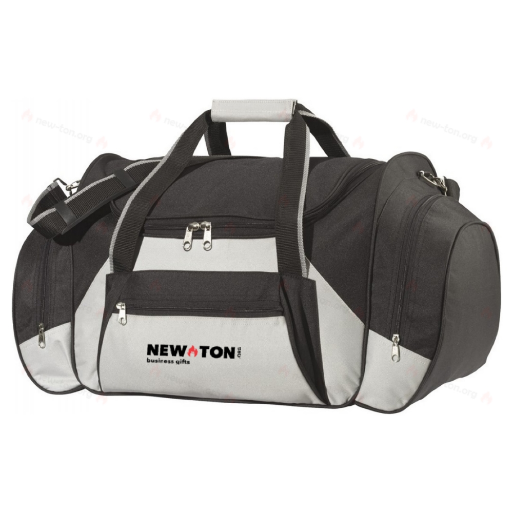 Дорожная сумка ICELAND, черная, серая