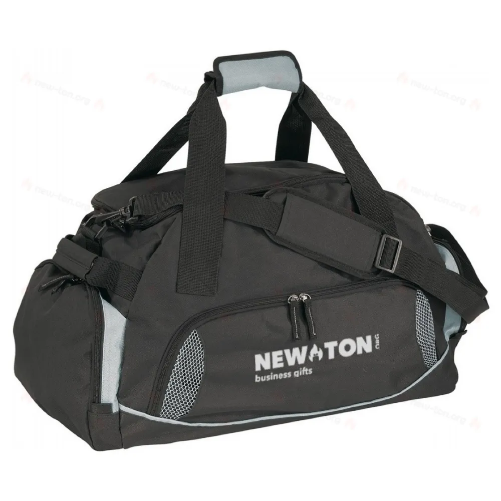 Спортивная сумка DOME, черная, серая