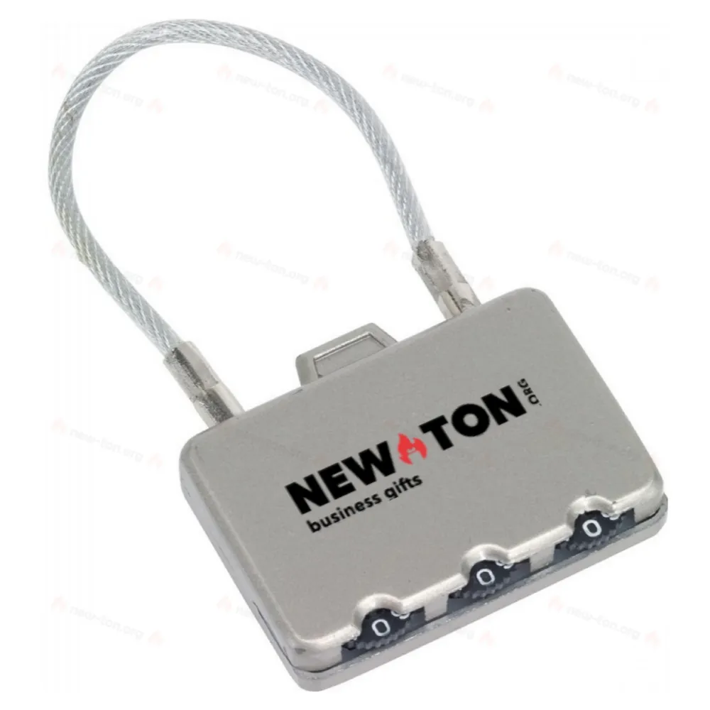 
                                            Combination lock CLOSE, silver
                                            