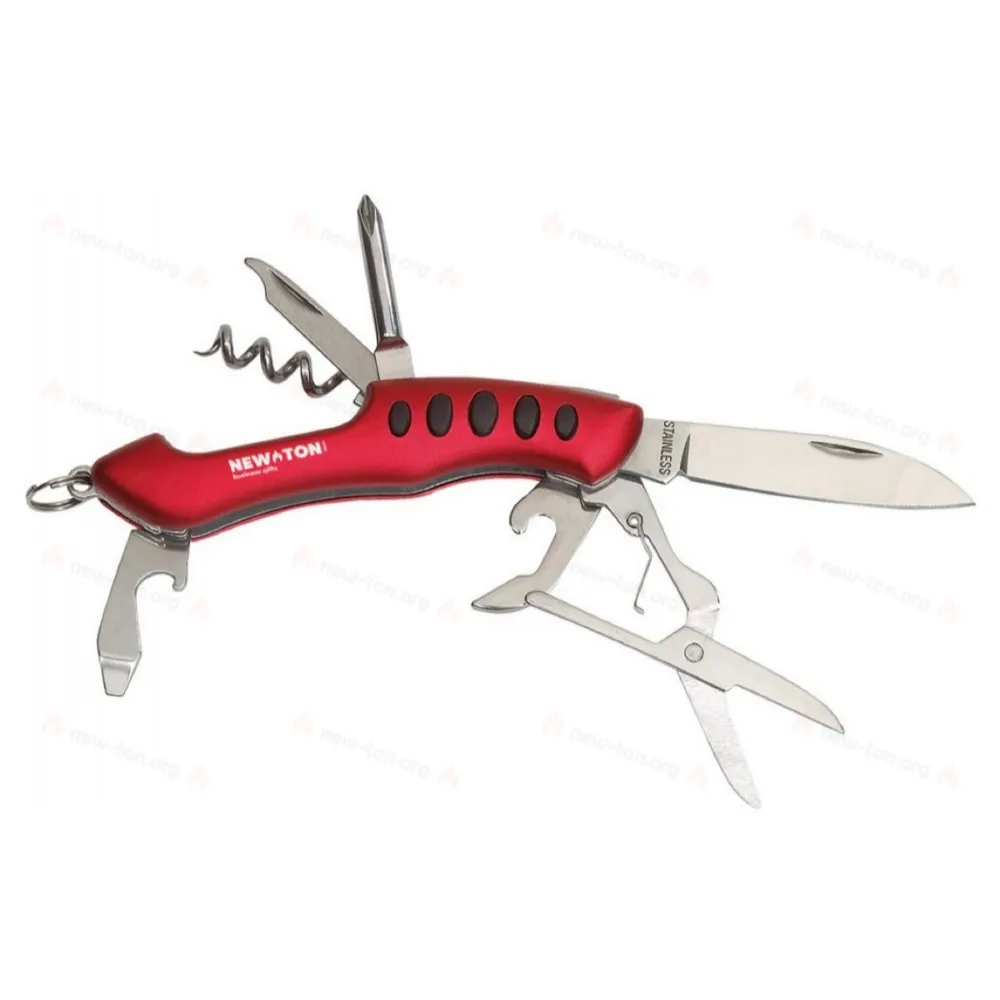 
                                                7 piece pocket knife SMALL R., red, silver
                                                