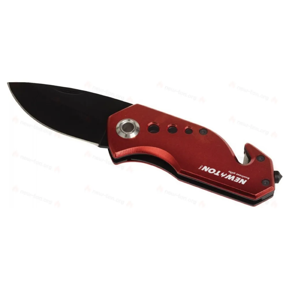
                                            Emergency pocket knife DISTRESS, black, red
                                            