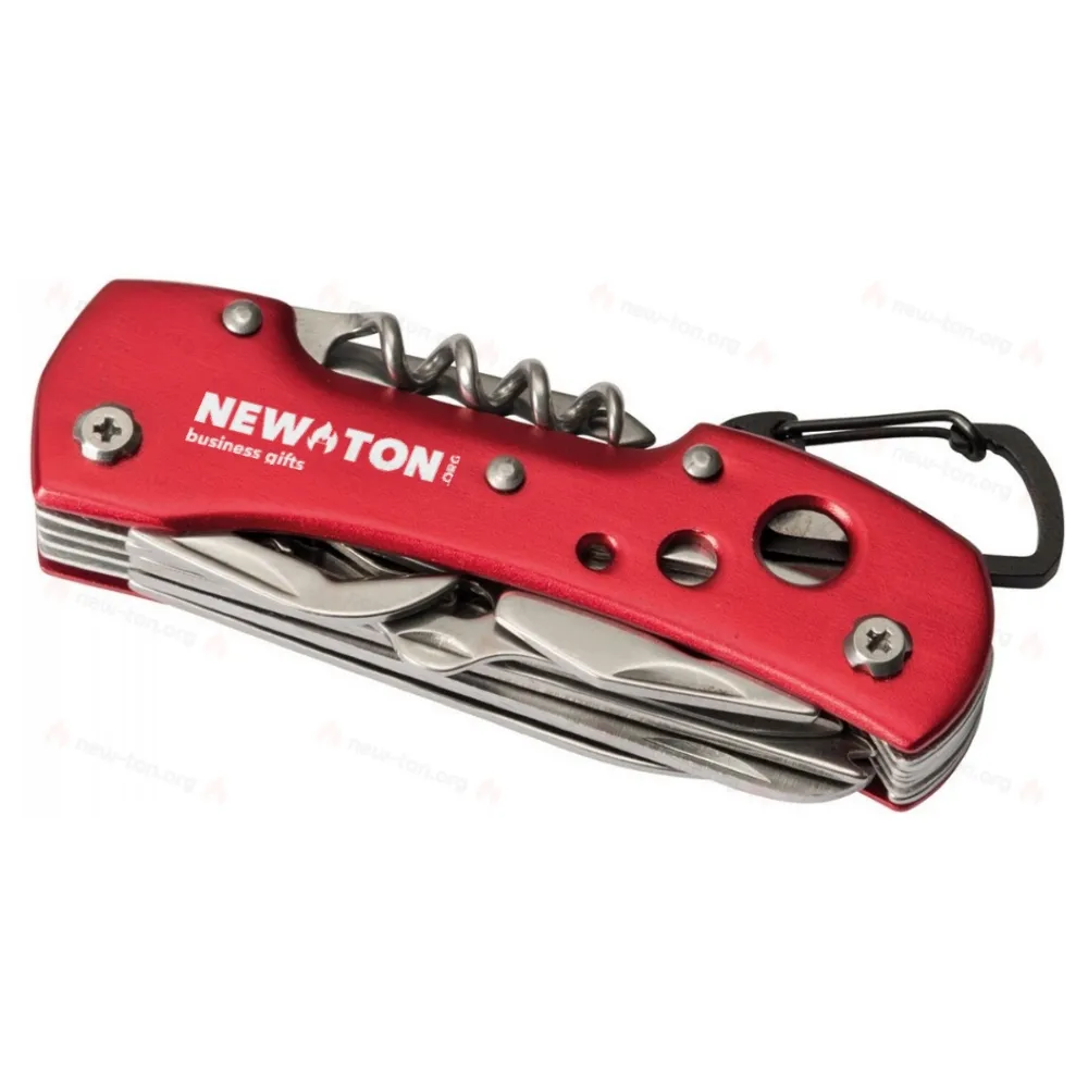 
                                            Pocket knife STRONG HELPER, 12 pcs, red
                                            