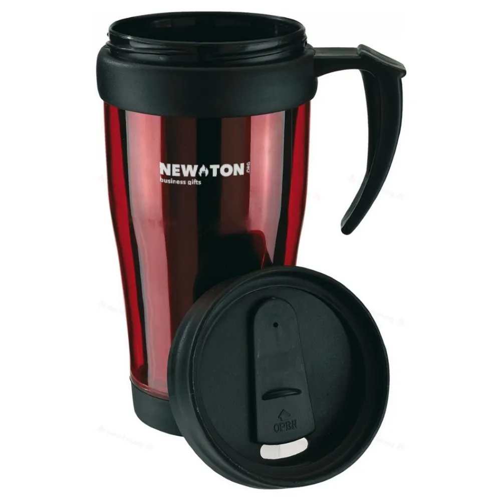 Чашка двухстенная WARM-UP, красная