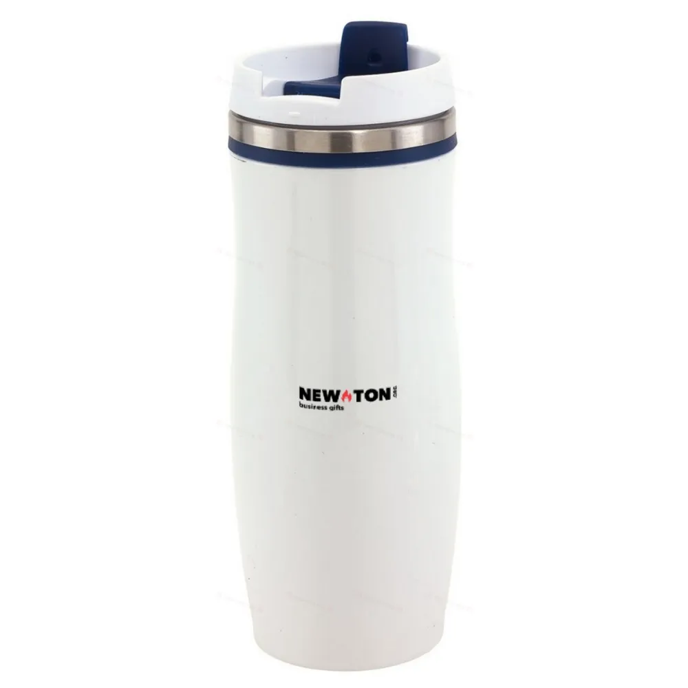 
                                            Double-walled travel mug CREMA, blue
                                            